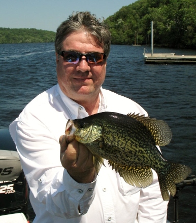 crappie fishing on the St. Croix