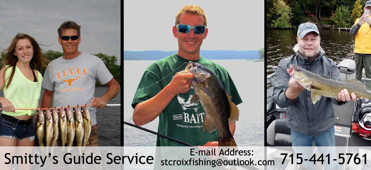 photos - fishing guide St. Croix River WI