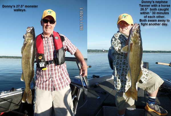 best guide to catch large walleye on the St. Croix River