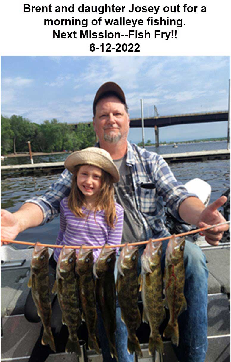 walleye guide St. Croix River WI